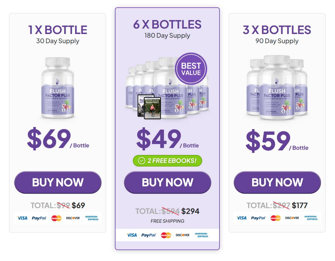 Flush Factor Plus Special Price